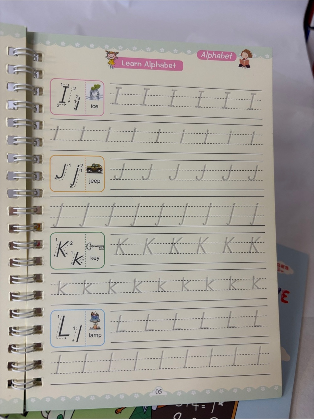 Practice Tracing Set - Alphabet & Number Eraser Ink - Picture 4 of 11